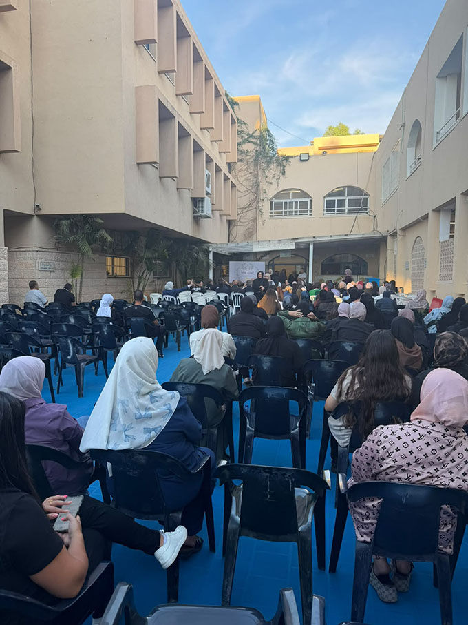 لقاء الانطلاقة لأولياء الأمور في مدرسة الرازي الابتدائية في جلجولية